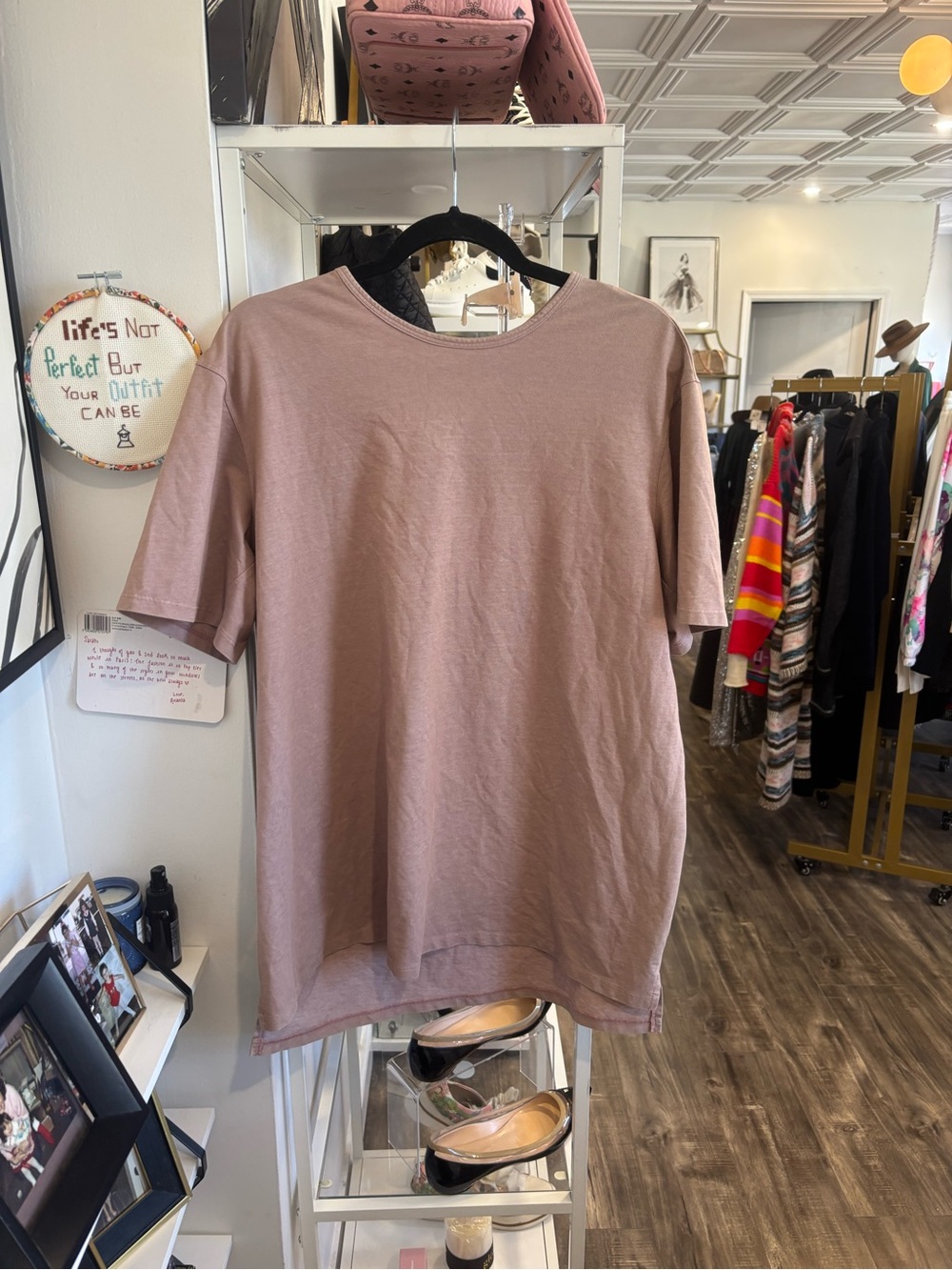 lululemon athletica Men's Crewneck Tee - Dusty Mauve